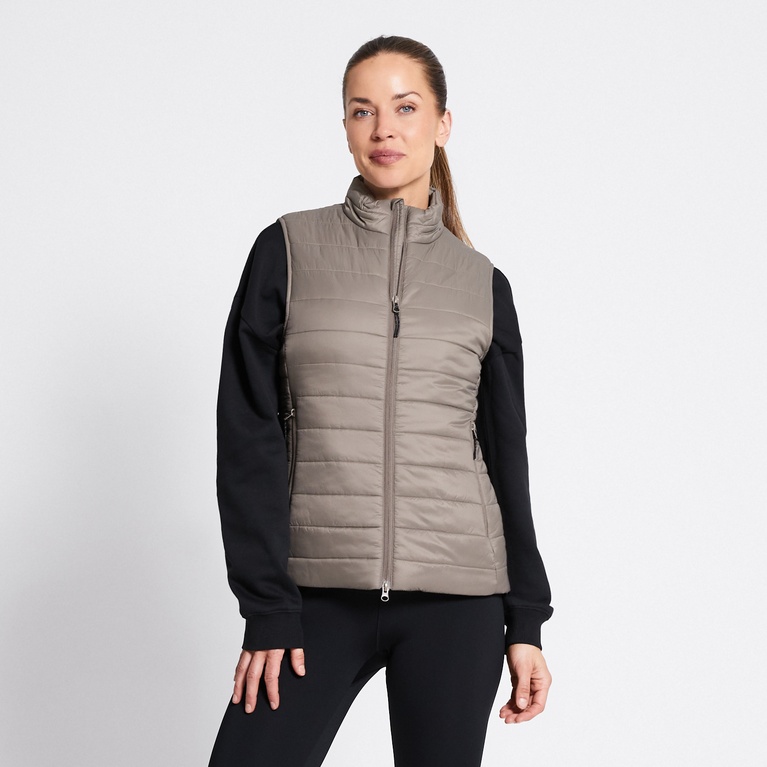 Lightweight vest "Boda" Soft Brown